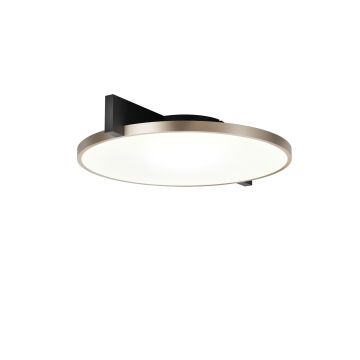 Light-Point LED-Deckenleuchte INLAY C2 DISC Schwarz/Satin Gold 900010 Porsche Design