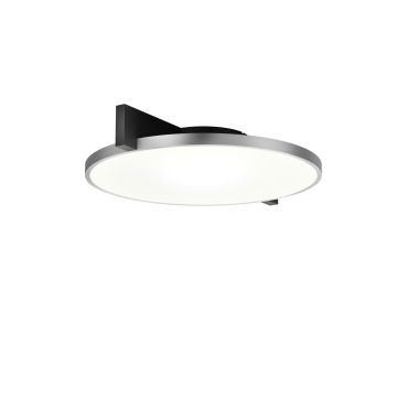Light-Point LED-Deckenleuchte INLAY C2 DISC Schwarz/Satin Silber 900011 Porsche Design