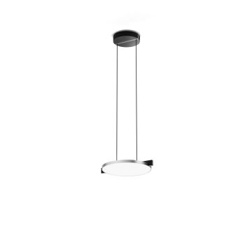 Light-Point LED-Pendelleuchte INLAY S2 Ø342 DISC Schwarz/Satin Silber 900025 Porsche Design
