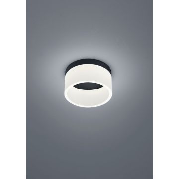 Helestra LED-Deckenleuchte LIV Schwarz matt 20 cm 15/1632.22