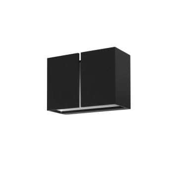 LOOM Design LED-Wandaußenleuchte ASK Schwarz 807-001