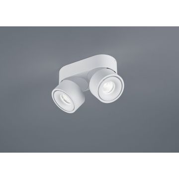 Helestra LED-2-flammig Deckenleuchte NAKA Weiß matt 5-5013.07