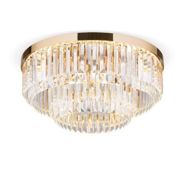 orion- LED-Deckenleuchte PRISM 55cm gold DL 7-666/55 gold