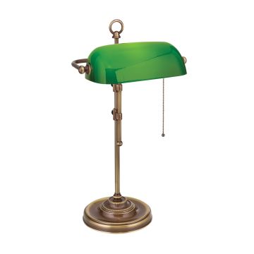 orion- Schreibtischleuchte HARVARD 53cm schwenkbar patina/grün LA 4-1212/1 Patina/grün