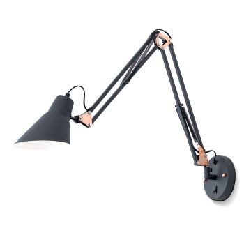 orion Wandleuchte BACHELOR  58 cm schwarz WA 2-1347 schwarz-cu