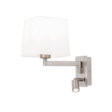 orion- Wandleuchte CARLTON 29cm satin WA 2-1469/1 satin