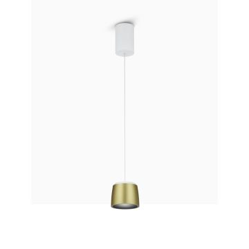 Helestra LED-Pendelleuchte OVE Weiß Gold 6-5023.09