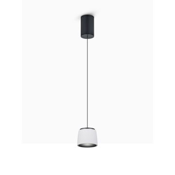 Helestra LED-Pendelleuchte OVE Schwarz Weiß 6-5025.07