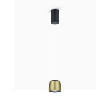 Helestra LED-Pendelleuchte OVE Schwarz Gold 6-5026.09
