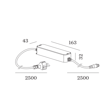 Wever & Ducré Plug & Play Treiber 75W 90018015