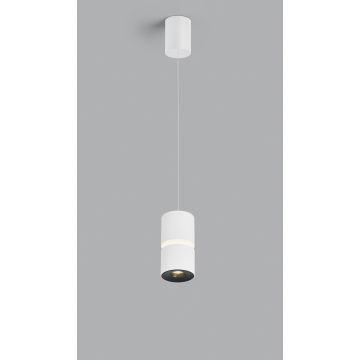 LED-Pendelleuchte ROK Weiß matt