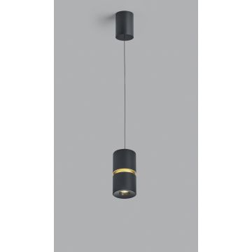 LED-Pendelleuchte ROK Schwarz / Gold