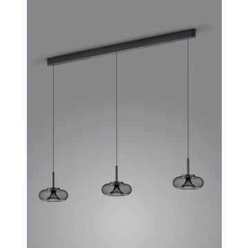 LED-Pendelleuchte SICA Schwarz matt