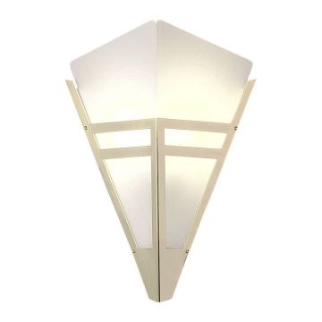 Wandleuchte Art Deco Tecnolumen chrom