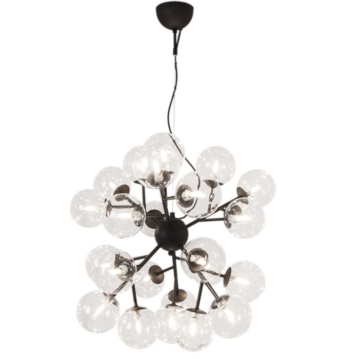 By Rydens LED-Pendelleuchte Move 70 cm Sandschwarz 2522060-4007