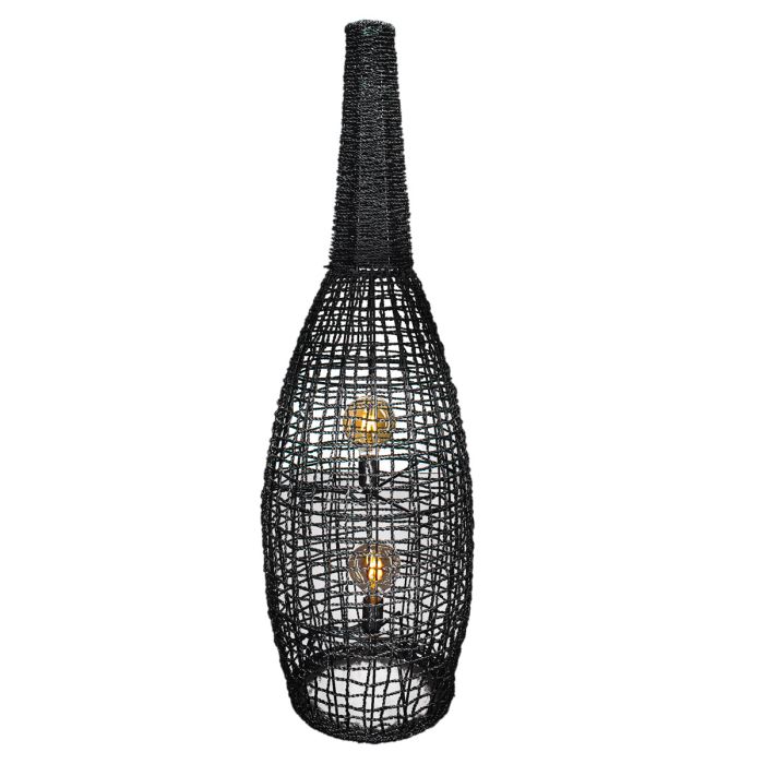 By Rydens Stehleuchte Seagrass 120 cm Schwarz 4100870-4000