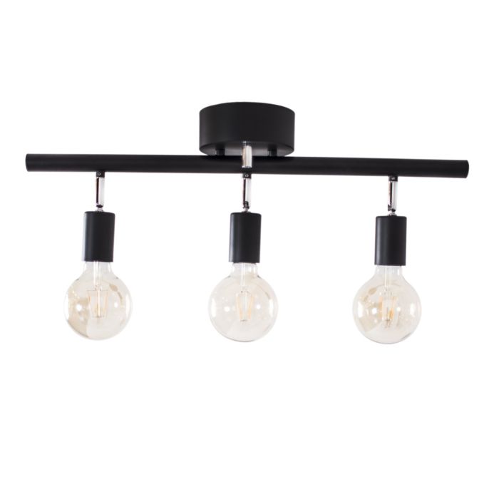 By Rydens Deckenleuchte Row 3-fl  Schwarz matt 4200160-4002