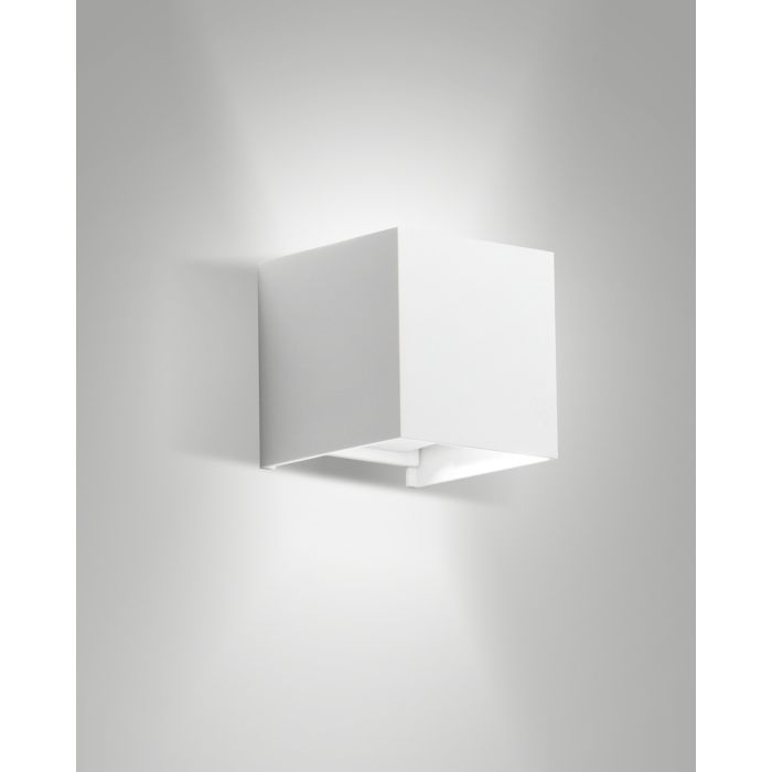 LED-Wandaußenleuchte CUBA WHITE LED-Wandaußenleuchte CUBA WHITE