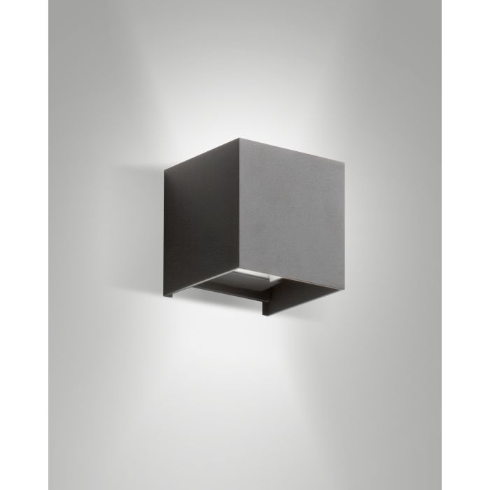 LED-Wandaußenleuchte CUBA DARK GREY LED-Wandaußenleuchte CUBA DARK GREY