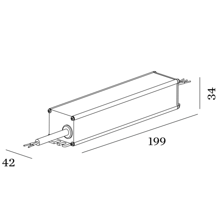 Wever & Ducré Trafo 24V 35W NON DIM 90212802