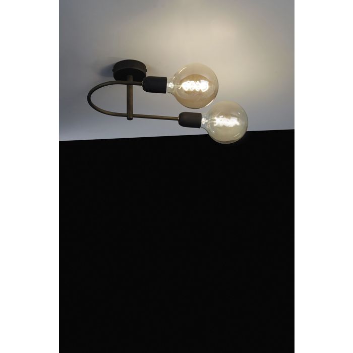 Cattaneo LED-Deckenleuchte Smith Ceiling 33x18 cm rohes Messing 904/2 P-Raw Brass Cattaneo LED-Deckenleuchte Smith Ceiling 33x18 cm rohes Messing 904/2 P-Raw Brass