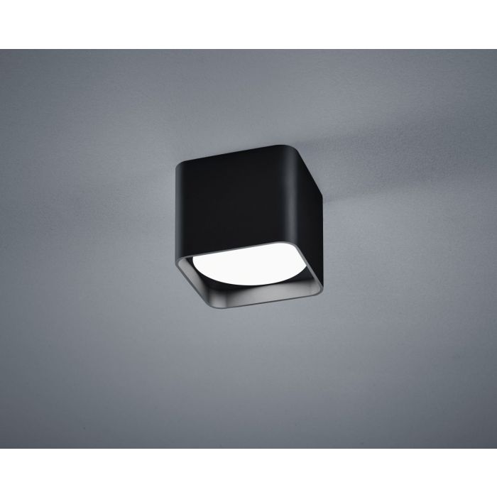 Helestra LED-Deckenleuchte DORA eckig Schwarz matt 15/1805.22 Helestra LED-Deckenleuchte DORA eckig Schwarz matt 15/1805.22