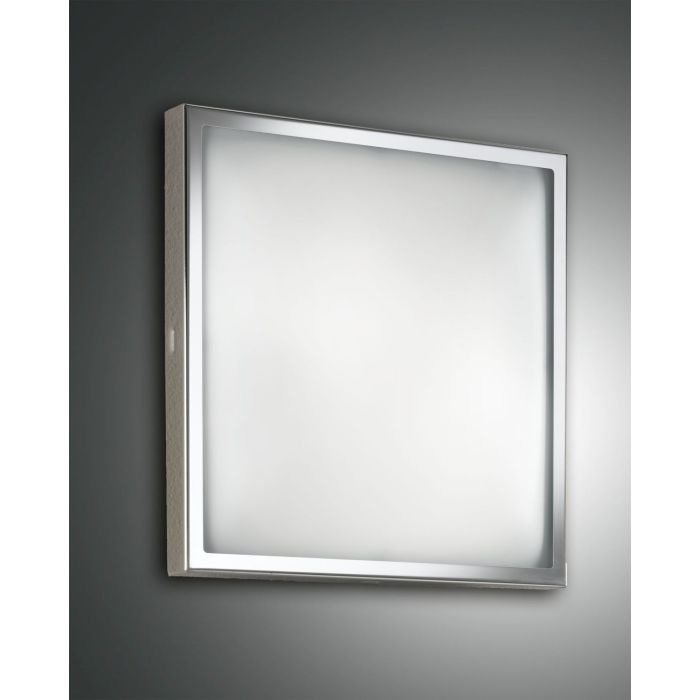 Fabas Luce Deckenleuchte OSAKA Chrom 30 cm 2867-61-138 Fabas Luce Deckenleuchte OSAKA Chrom 30 cm 2867-61-138