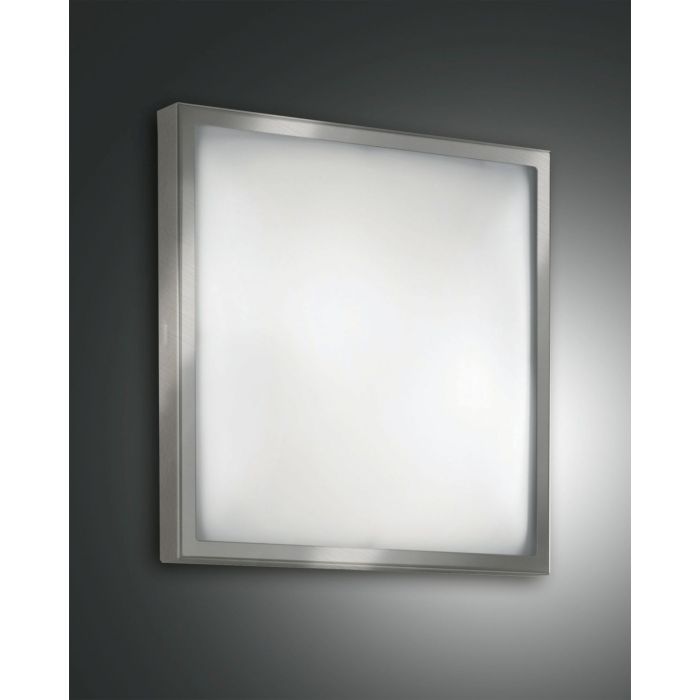 Fabas Luce Deckenleuchte OSAKA Nickel satiniert 30 cm 2867-61-178 Fabas Luce Deckenleuchte OSAKA Nickel satiniert 30 cm 2867-61-178