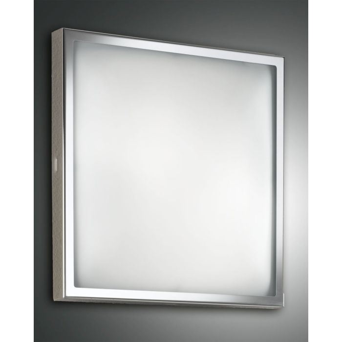Fabas Luce Deckenleuchte OSAKA Chrom 40 cm 2867-66-138 Fabas Luce Deckenleuchte OSAKA Chrom 40 cm 2867-66-138
