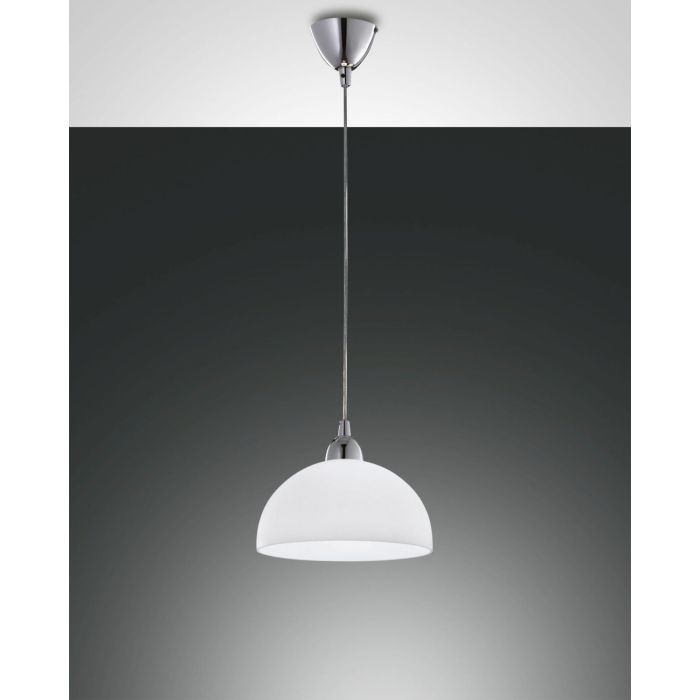 Fabas Luce Pendelleuchte NICE 26 cm Weiß 2908-44-102 Fabas Luce Pendelleuchte NICE 26 cm Weiß 2908-44-102
