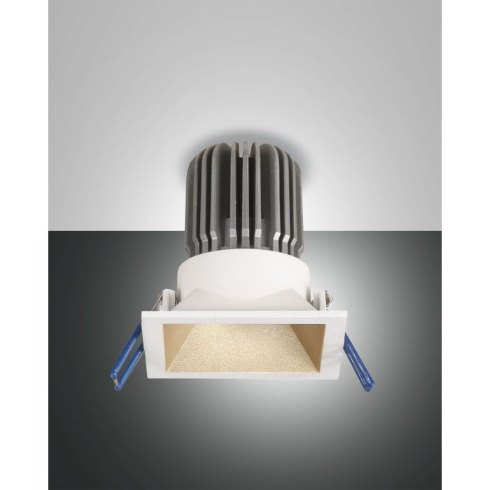 Fabas Luce LED-Spot CRIO SQUARE Gold matt 3000 Kelvin (warmweiß) 3661-92-225 Fabas Luce LED-Spot CRIO SQUARE Gold matt 3000 Kelvin (warmweiß) 3661-92-225