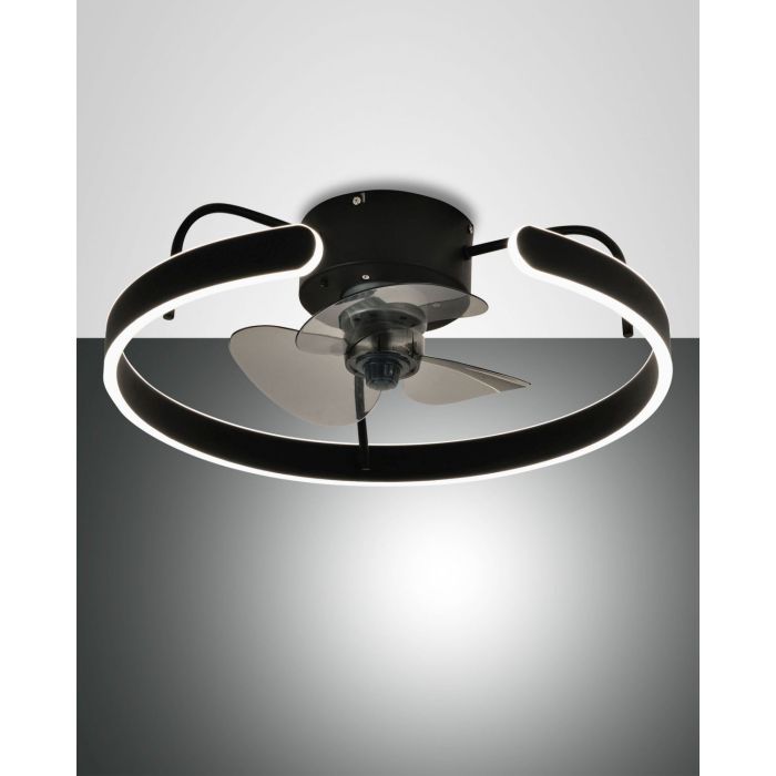 Fabas Luce LED-Deckenleuchte SAVOY Schwarz 3710-65-101 Fabas Luce LED-Deckenleuchte SAVOY Schwarz 3710-65-101