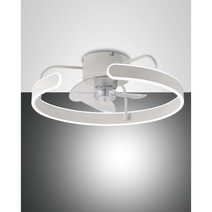 Fabas Luce LED-Deckenleuchte SAVOY Weiß 3710-65-102 Fabas Luce LED-Deckenleuchte SAVOY Weiß 3710-65-102