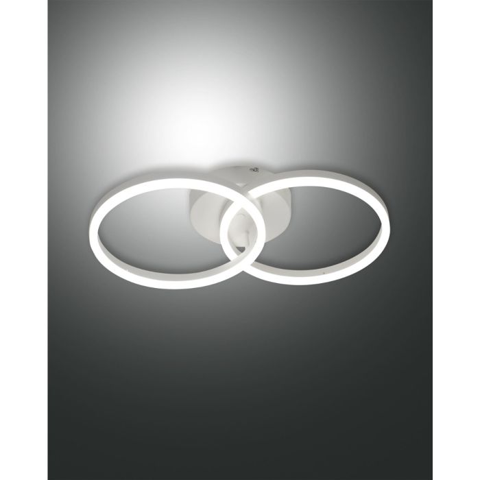 Fabas Luce LED-Deckenleuchte GIOTTO 53x30cm weiß 3508-22-102 Fabas Luce LED-Deckenleuchte GIOTTO 53x30cm weiß 3508-22-102