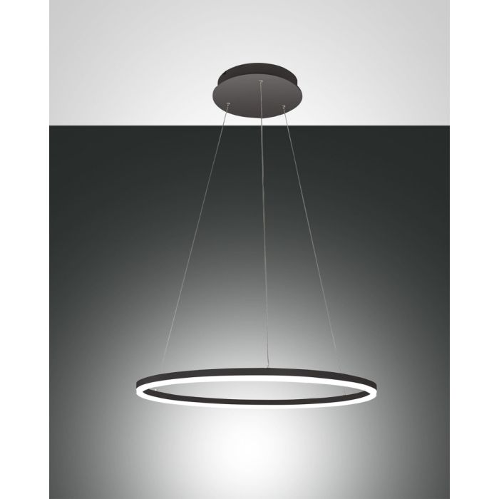 Fabas Luce LED-Pendelleuchte GIOTTO 60cm schwarz 3508-40-101 Fabas Luce LED-Pendelleuchte GIOTTO 60cm schwarz 3508-40-101