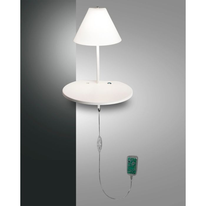 Fabas Luce LED-Wandleuchte GOODNIGHT weiß 3417-20-102 Fabas Luce LED-Wandleuchte GOODNIGHT weiß 3417-20-102