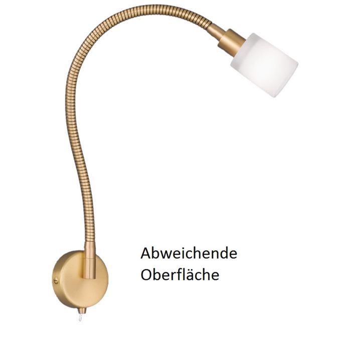 GKS Knapstein Wandspot VADA Messing 21.769.02 GKS Knapstein Wandspot VADA Messing 21.769.02
