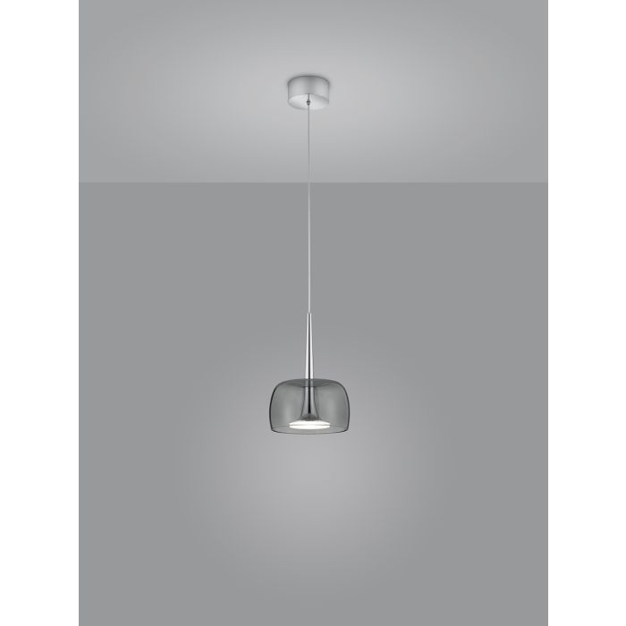 Helestra Glas (grau) zu FLUTE 5285 Helestra Glas (grau) zu FLUTE 5285