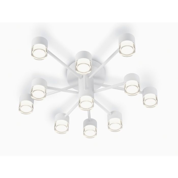 Helestra LED-11-flammigDeckenleuchte KALA Weiß matt 5-5009.07 Helestra LED-11-flammigDeckenleuchte KALA Weiß matt 5-5009.07