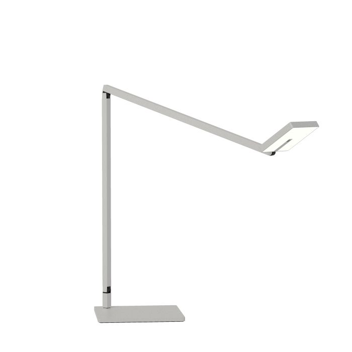 LED-Schreibtischleuchte FOCACCIA silber mit Präsenzmelder LED-Schreibtischleuchte FOCACCIA silber mit Präsenzmelder
