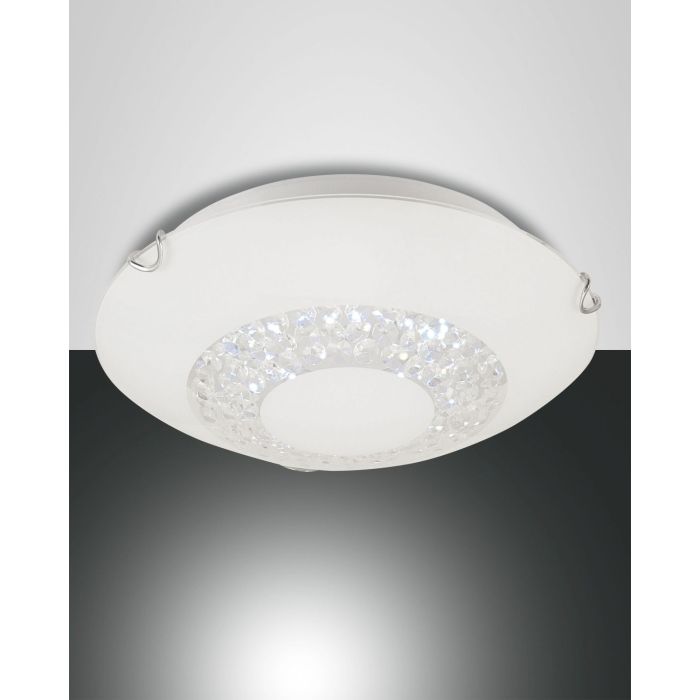 LED-Deckenleuchte MOMO Weiß 30 cm 3000 Kelvin (warmweiß) LED-Deckenleuchte MOMO Weiß 30 cm 3000 Kelvin (warmweiß)