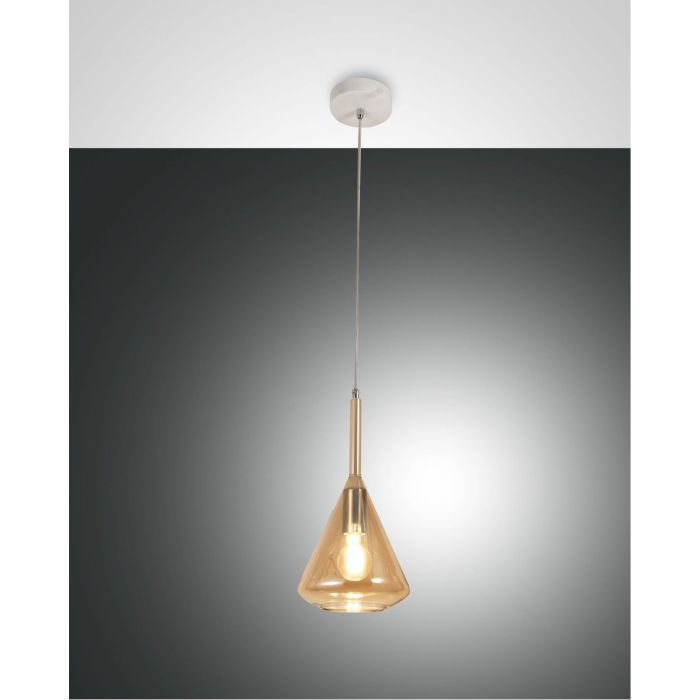 Fabas Luce Pendelleuchte TRIS Amber 3582-40-125 Fabas Luce Pendelleuchte TRIS Amber 3582-40-125