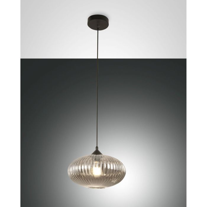 Fabas Luce Pendelleuchte FIORDALISO Transparent Grau 3583-40-126 Fabas Luce Pendelleuchte FIORDALISO Transparent Grau 3583-40-126