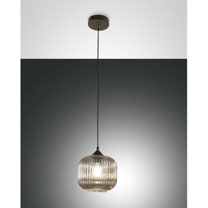Fabas Luce Pendelleuchte DOCK Transparent Grau 3584-40-126 Fabas Luce Pendelleuchte DOCK Transparent Grau 3584-40-126