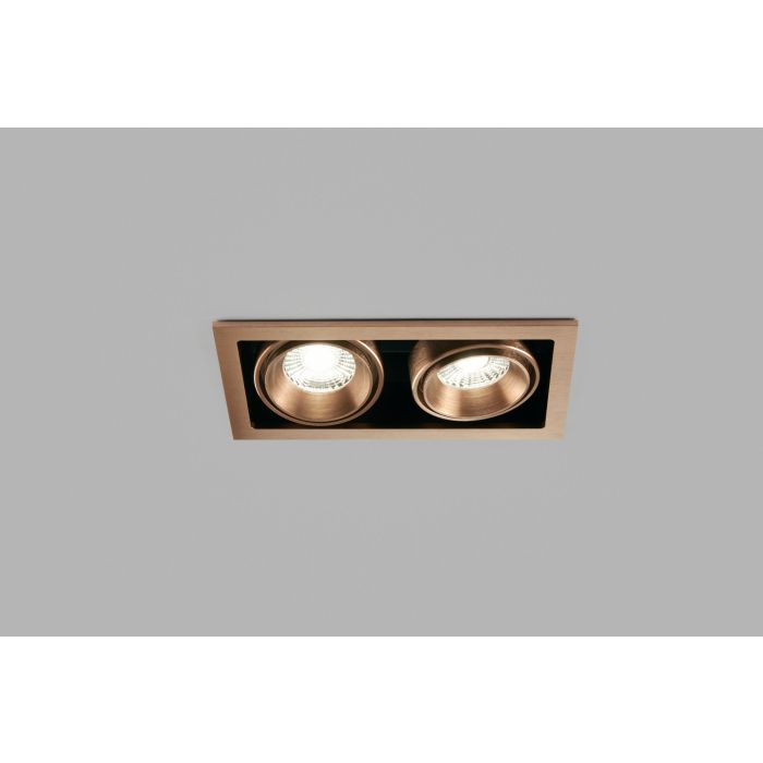 Light-Point LED-2er-Einbaustrahler GHOST rosegold 20x11cm 270852 270801 Light-Point LED-2er-Einbaustrahler GHOST rosegold 20x11cm 270852 270801
