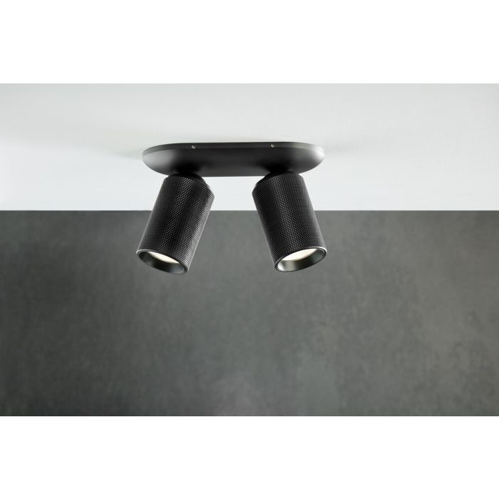 Light-Point 2er-LED-Spot RAW carbonschwarz 270956 Light-Point 2er-LED-Spot RAW carbonschwarz 270956