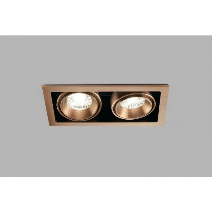 Light-Point LED-2er-Einbaustrahler GHOST rosegold 26x13cm 270872 270811 Light-Point LED-2er-Einbaustrahler GHOST rosegold 26x13cm 270872 270811