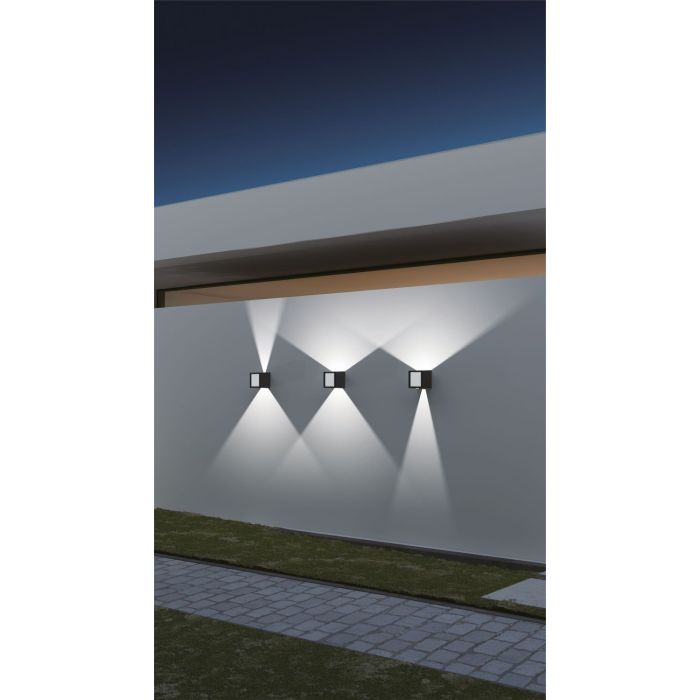LOOM Design LED-Wandaußenleuchte UNA Schwarz 810-001 LOOM Design LED-Wandaußenleuchte UNA Schwarz 810-001