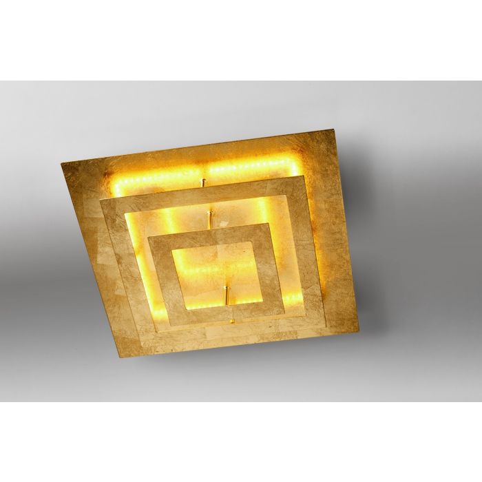 Lupia LED-Deckenleuchte SQUARE 40x40cm Blattgold 2820-1-38 Lupia LED-Deckenleuchte SQUARE 40x40cm Blattgold 2820-1-38