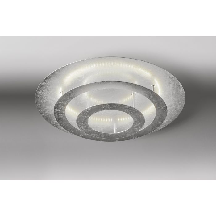 Lupia LED-Deckenleuchte CIRCLE 40cm Blattsilber 2825-1-39 Lupia LED-Deckenleuchte CIRCLE 40cm Blattsilber 2825-1-39